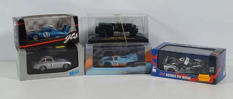 Diverses marques - 5 voitures , 24 H du Mans - 