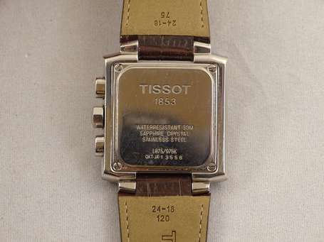 TISSOT, montre bracelet chronographe d'hommme à 