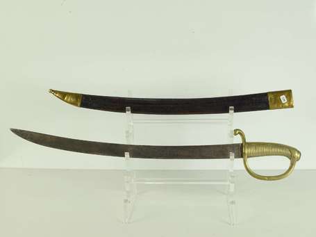 Sabre Briquet d'infanterie modèle AN XI - poignée 