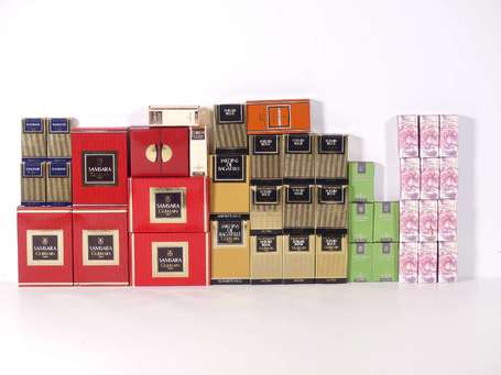 GUERLAIN - Lot d'environ 40 miniatures.