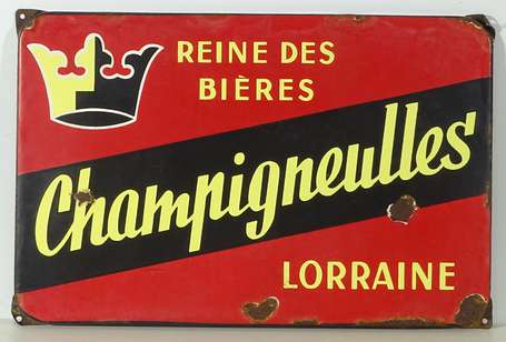 CHAMPIGNEULLES « Reine des Bières » : Plaque 