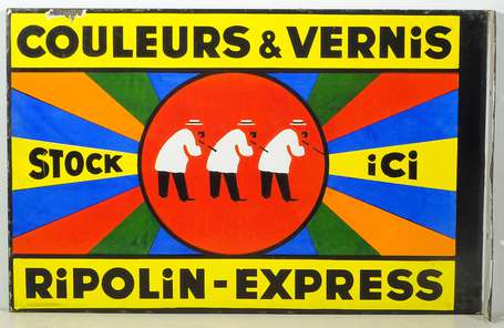 RIPOLIN-EXPRESS « Couleurs et Vernis » : Plaque 