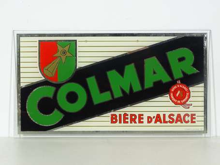 COLMAR Bière d'Alsace : Fixé sous verre. Gerrer 
