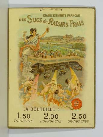 SUCS DE RAISINS FRAIS « Établissement Français 