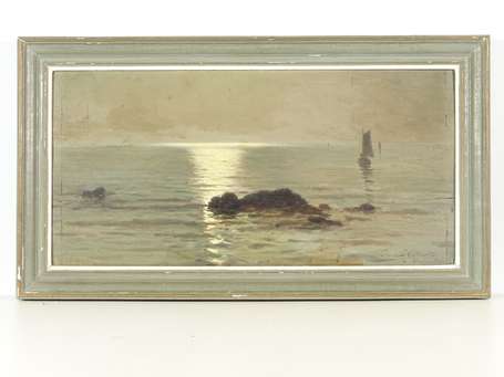 CALVERT Edwin Sherwood 1844-1898 Marine petit 