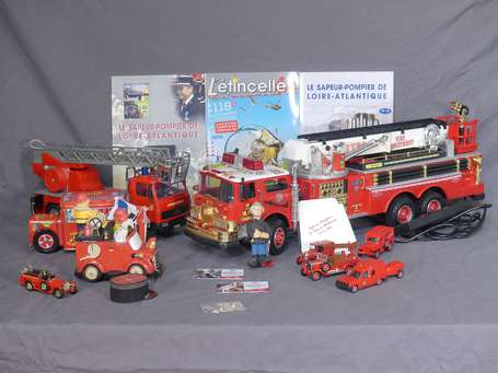 Lot de camions de pompiers - modernes 