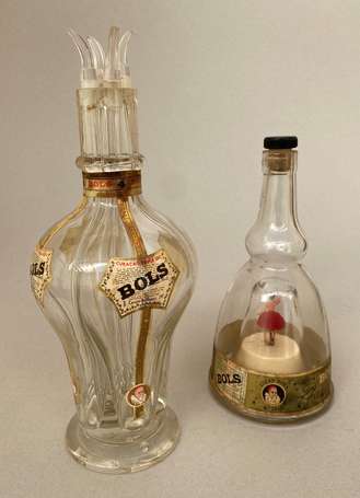 COUP DE BOLS : 2 Bouteilles de Liqueur, dont une à