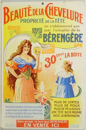 BERENGERE « Beauté de la Chevelure » : Panonceau 