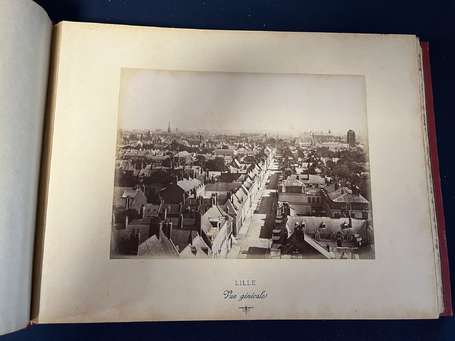 Lille et Belgique - Album 1912 comprenant 26 