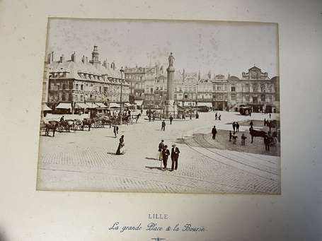 Lille et Belgique - Album 1912 comprenant 26 