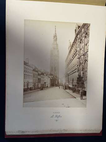 Lille et Belgique - Album 1912 comprenant 26 