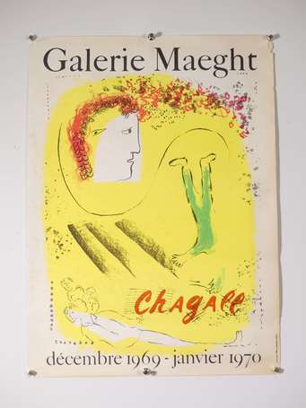 CHAGALL Marc - Affiche pour l'exposition de 