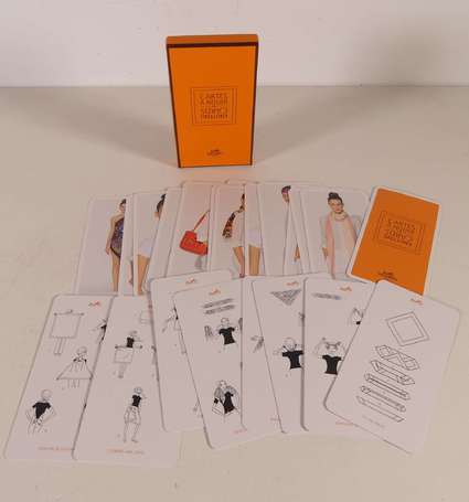 HERMES Paris - Jeu de cartes à nouer n°6 de 2015, 