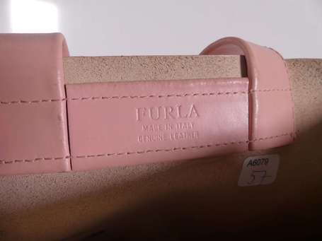 FURLA - Petit sac cabas porté main en cuir lisse 