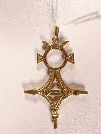 Pendentif croix du sud en or jaune 18K (750°/00) H