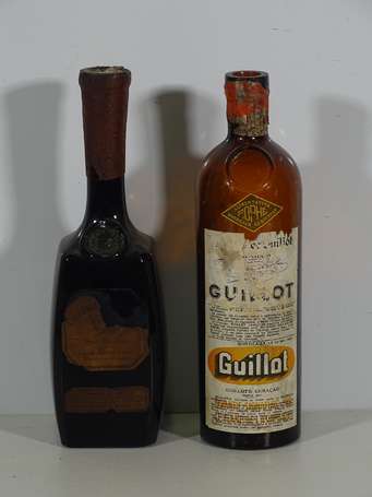 CORDIAL GUILLOT /à Bordeaux : 2 Bouteilles dont 