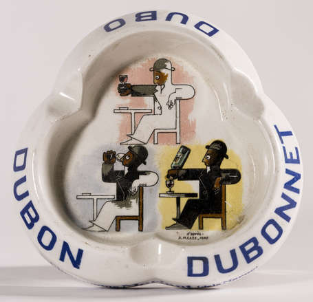 DUBONNET « DUBO-DUBON-DUBONNET » : Cendrier de 