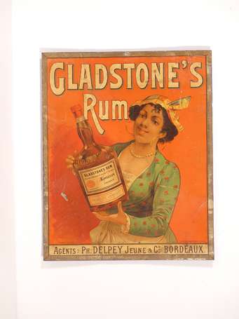 GLADSTONE'S RUM / Agents : Ph. Delpey Jeune et Co 