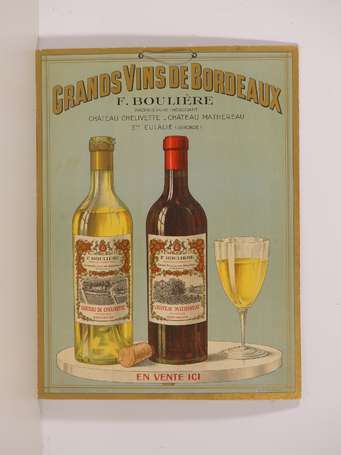 GRANDS VINS DE BORDEAUX F.Boulière « Château 