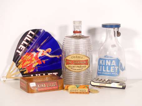 KINA LILLET « 11 Grands Prix » : Carafe munie de 