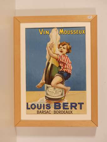 LOUIS BERT / Vin Mousseux à Barsac - Bordeaux : 