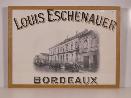 LOUIS ESCHENAUER /Négociant à Bordeaux : Affiche 