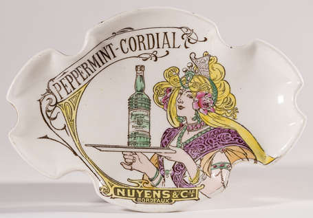 PEPPERMINT-CORDIAL /Nuyens et Cie : Cendrier de 