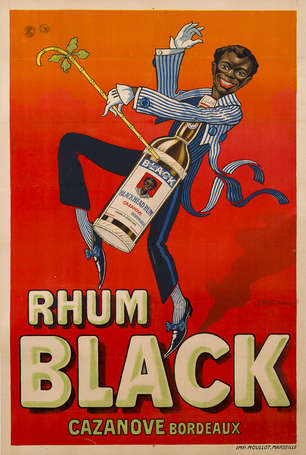 RHUM BLACK / Cazanove à Bordeaux : Affiche 