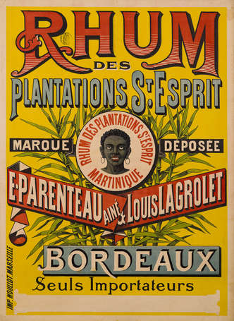 RHUM DES PLANTATIONS SAINT-ESPRIT Martinique / E.