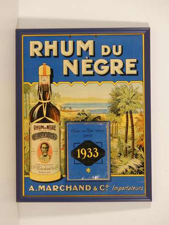 RHUM DU NÈGRE  / A.Marchand et Co à Bordeaux : 