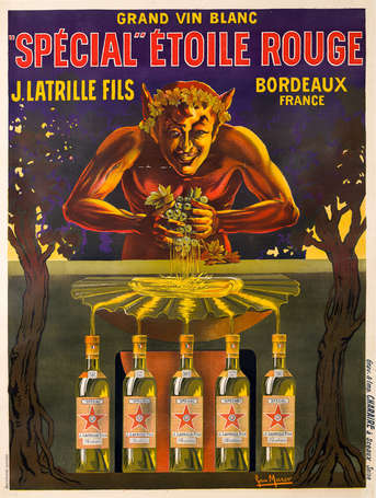 SPÉCIAL ÉTOILE ROUGE Grand Vin Blanc / J.Latrille 
