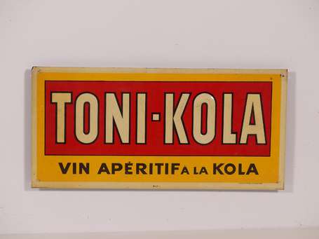 TONI-KOLA « Vin Apéritif à la Kola » : Bandeau en 