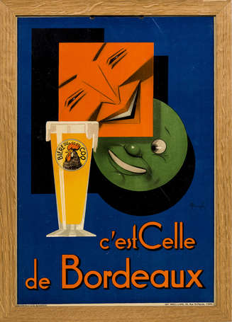 BIÈRE DU COQ « C'est Celle de Bordeaux » : 