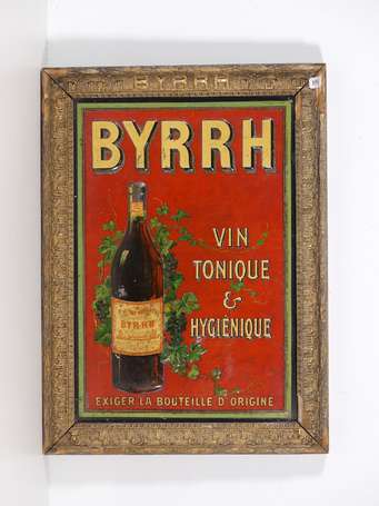 BYRRH « Vin Tonique et Hygiènique » : Tôle 