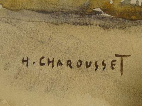 CHAROUSSET Henri (1876-1964) - Poissonnière 