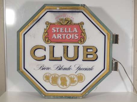 STELLA ARTOIS : Enseigne, châssis métallique.  83 