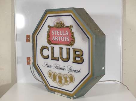 STELLA ARTOIS : Enseigne, châssis métallique.  83 