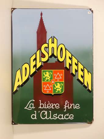 ADELSHOFFEN La Bière Fine d'Alsace : Plaque 