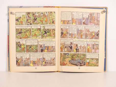 Hergé : Tintin 4 : Les Cigares du Pharaon en 