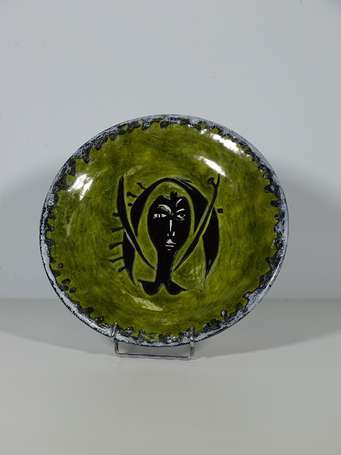 LURCAT Jean (1892-1966), Sant Vicens - Assiette en