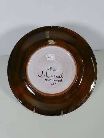 LURCAT Jean (1892-1966), Sant Vicens - Assiette en