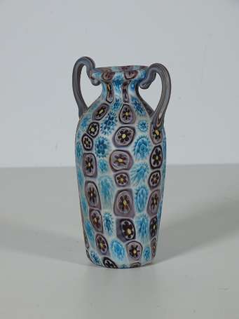 FRATELLI TOSO, Murano - Vase ovoïde à deux anses 