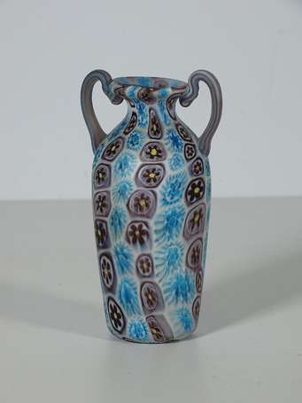 FRATELLI TOSO, Murano - Vase ovoïde à deux anses 