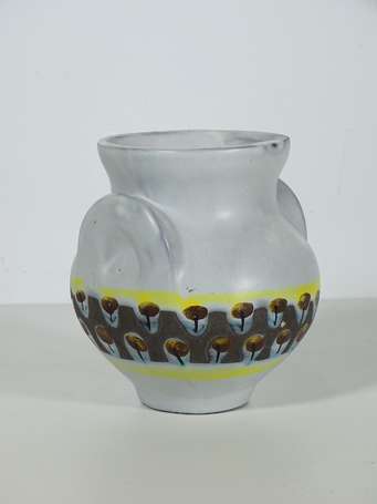 CAPRON Roger (1922-2006) - Vase à oreilles en 