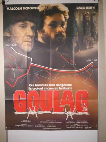 Lot d'environ 40 grandes affiches de cinéma dont 