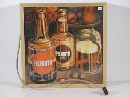 PELFORTH Bière : Caisson lumineux, 41 x 41 x 11.