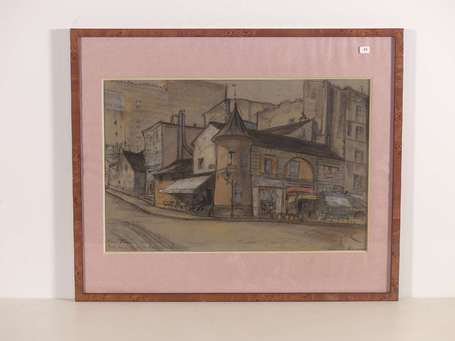 LOUKOMSKI Georges (1884-1954) Vieux Paris Rue 
