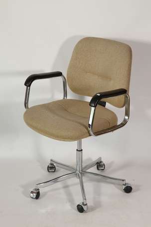 Fauteuil de bureau pivotant sur roulettes, la 