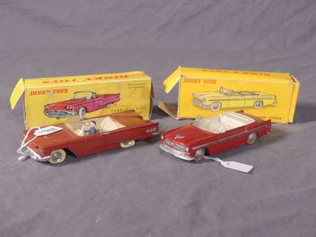 Dinky toys France - 2 véhicules - Ford Thunderbird