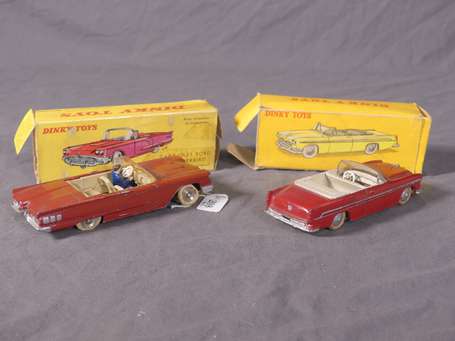 Dinky toys France - 2 véhicules - Ford Thunderbird